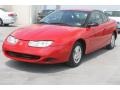 2001 Bright Red Saturn S Series SC1 Coupe  photo #3