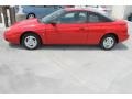 2001 Bright Red Saturn S Series SC1 Coupe  photo #5