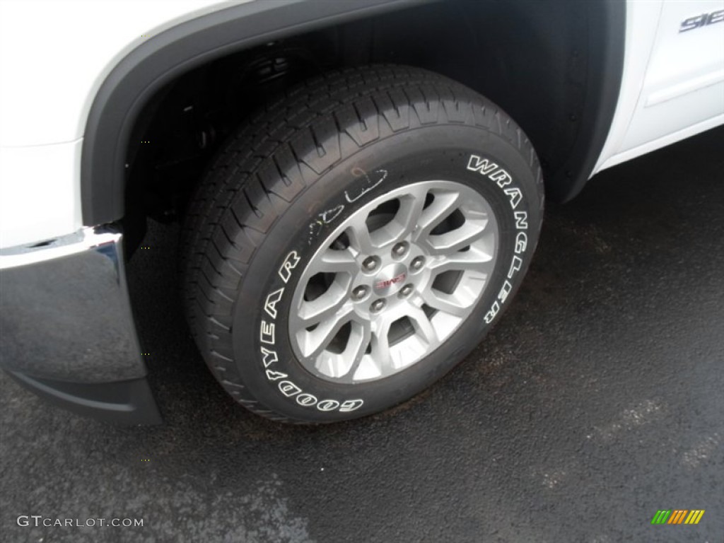 2014 GMC Sierra 1500 SLE Double Cab 4x4 Wheel Photo #85194977