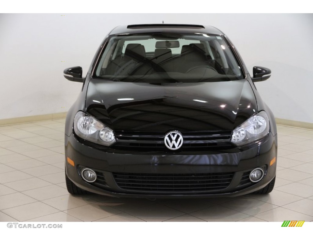 Black 2011 Volkswagen Golf 4 Door TDI Exterior Photo #85195103