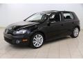 Black 2011 Volkswagen Golf 4 Door TDI Exterior