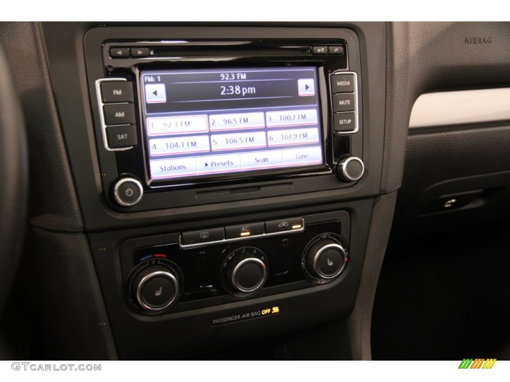 2011 Volkswagen Golf 4 Door TDI Controls Photo #85195292