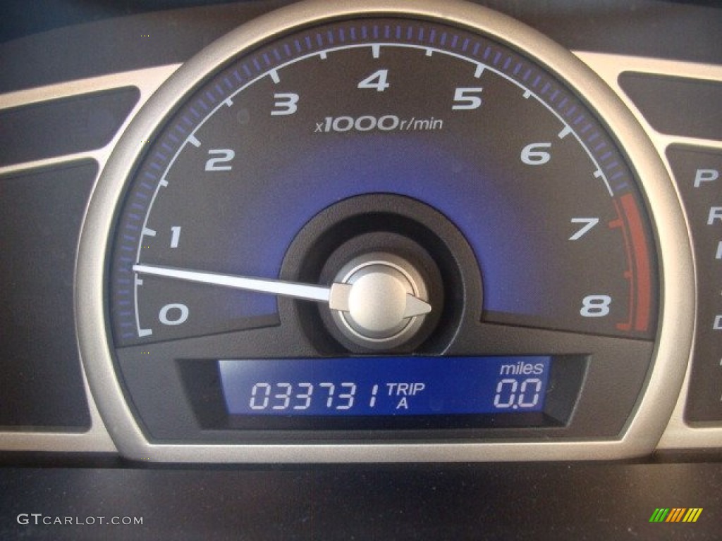 2010 Civic LX Sedan - Royal Blue Pearl / Gray photo #11