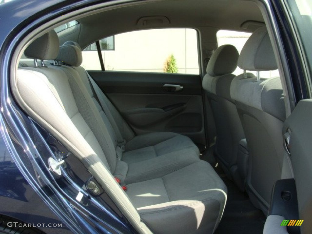 2010 Civic LX Sedan - Royal Blue Pearl / Gray photo #13