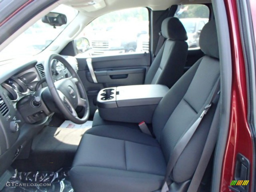 2013 Sierra 1500 SLE Extended Cab 4x4 - Sonoma Red Metallic / Ebony photo #10