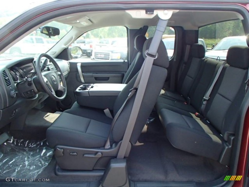 2013 Sierra 1500 SLE Extended Cab 4x4 - Sonoma Red Metallic / Ebony photo #12