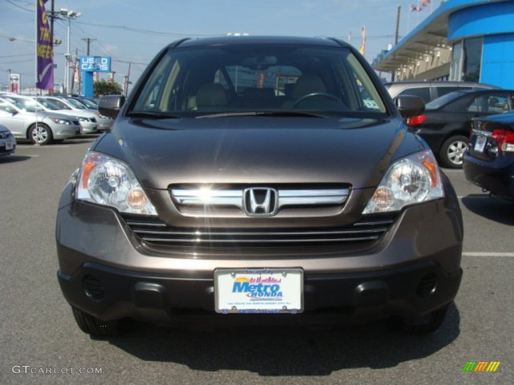 2009 CR-V EX-L 4WD - Urban Titanium Metallic / Ivory photo #2