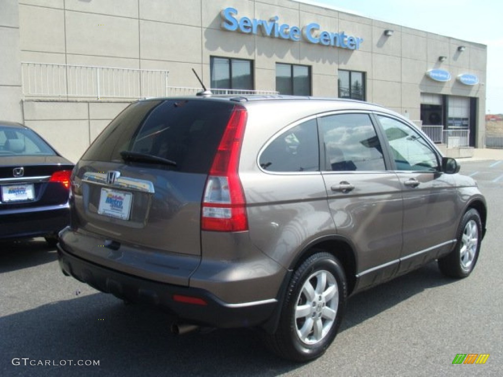 2009 CR-V EX-L 4WD - Urban Titanium Metallic / Ivory photo #4