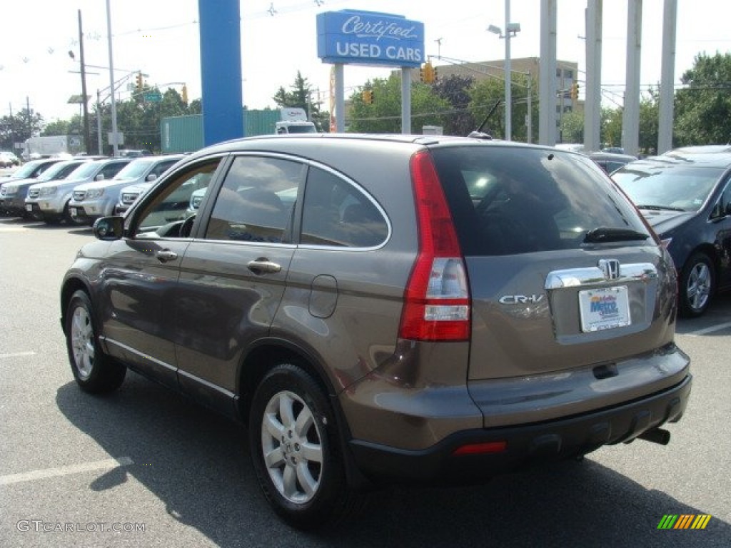 2009 CR-V EX-L 4WD - Urban Titanium Metallic / Ivory photo #6