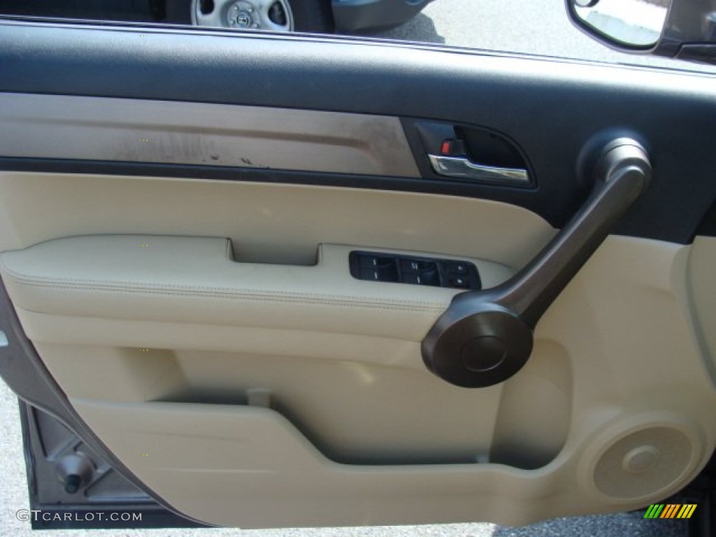 2009 CR-V EX-L 4WD - Urban Titanium Metallic / Ivory photo #7