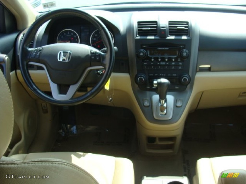 2009 CR-V EX-L 4WD - Urban Titanium Metallic / Ivory photo #10