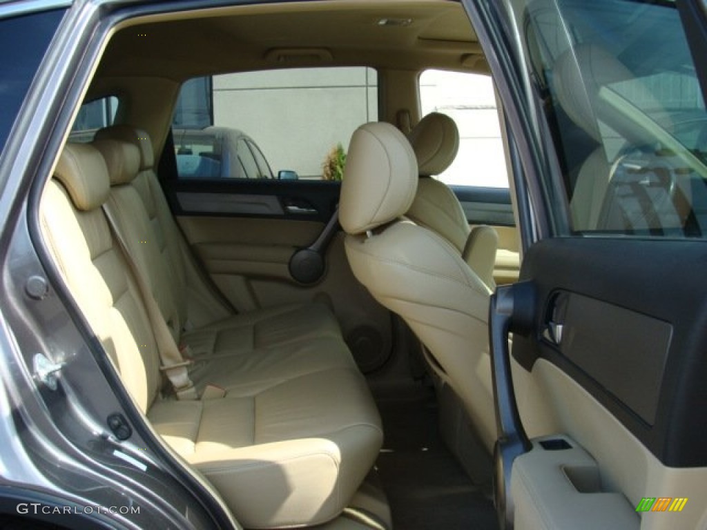 2009 CR-V EX-L 4WD - Urban Titanium Metallic / Ivory photo #13