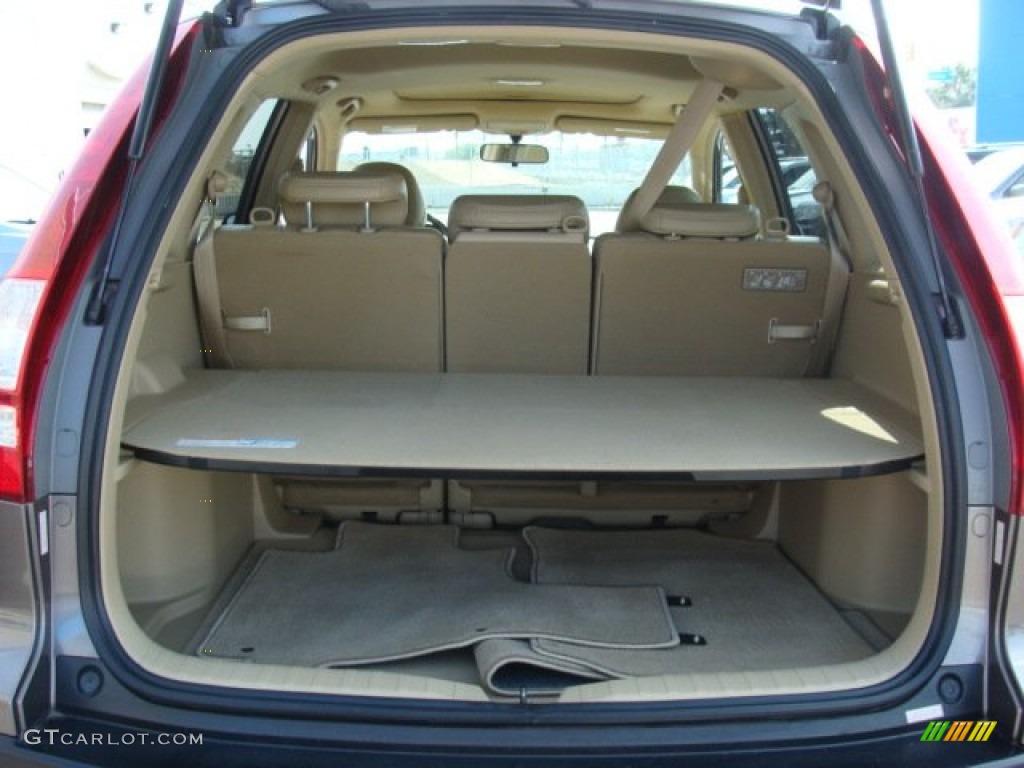 2009 CR-V EX-L 4WD - Urban Titanium Metallic / Ivory photo #14