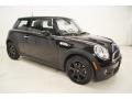 2010 Midnight Black Metallic Mini Cooper S Hardtop  photo #2