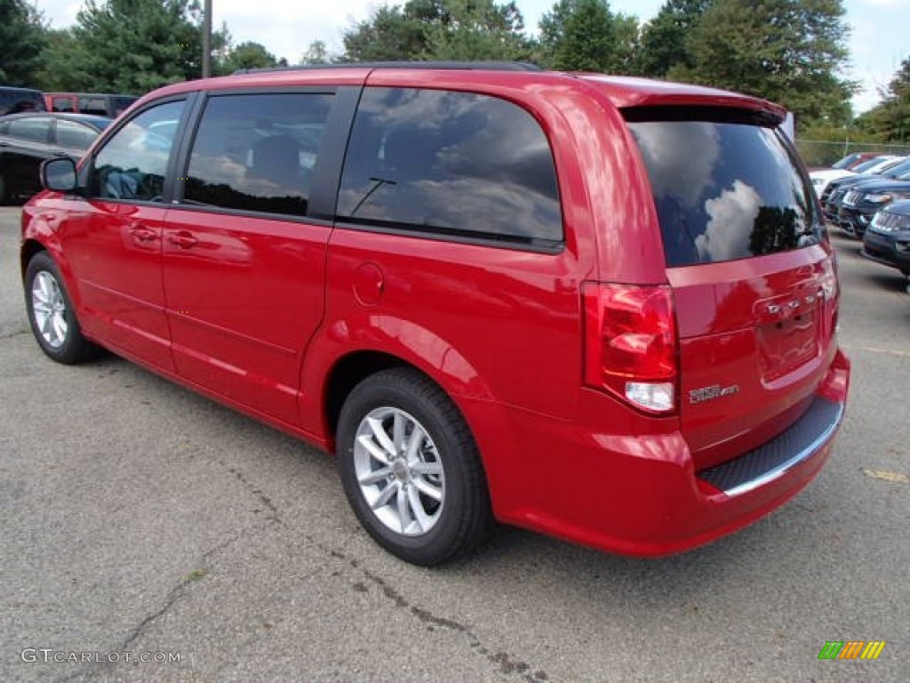 2014 Grand Caravan SXT - Redline 2-Coat Pearl / Black/Light Graystone photo #8