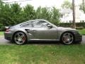 2007 Meteor Grey Metallic Porsche 911 Turbo Coupe  photo #7