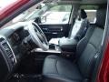 Front Seat of 2014 1500 Laramie Quad Cab 4x4