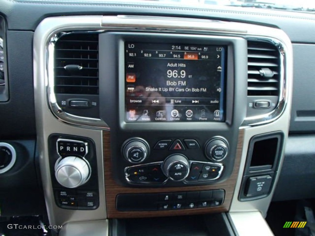 2014 Ram 1500 Laramie Quad Cab 4x4 Controls Photo #85200737