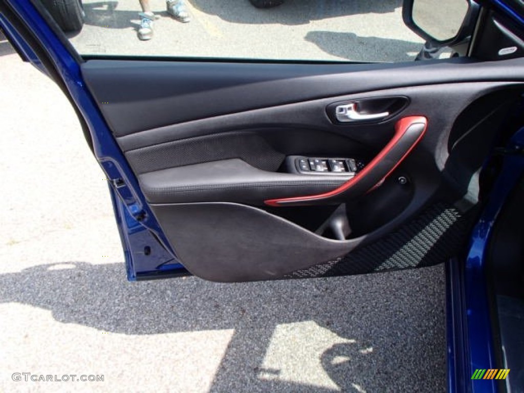 2013 Dodge Dart GT Black Door Panel Photo #85201064