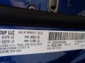 PCL: Blue Streak Pearl Coat 2013 Dodge Dart GT Color Code