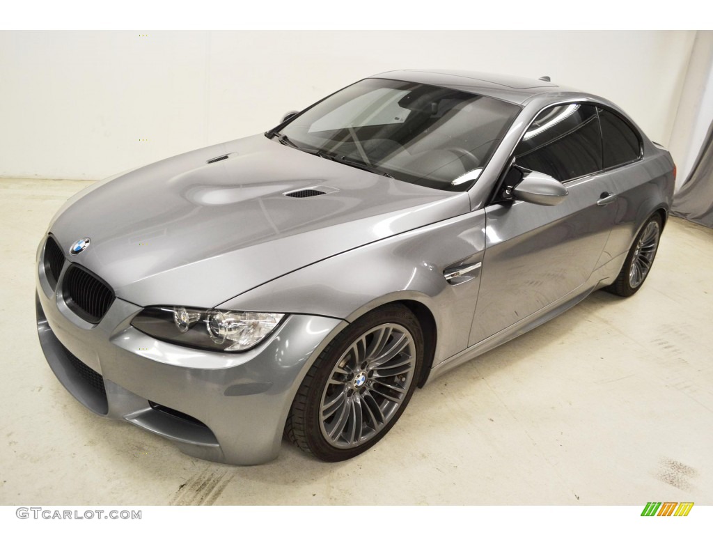 2008 M3 Coupe - Space Grey Metallic / Silver Novillo Leather photo #5