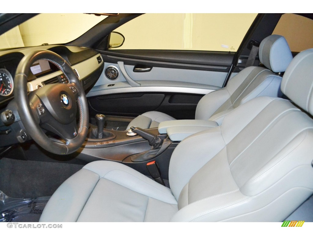 2008 M3 Coupe - Space Grey Metallic / Silver Novillo Leather photo #10