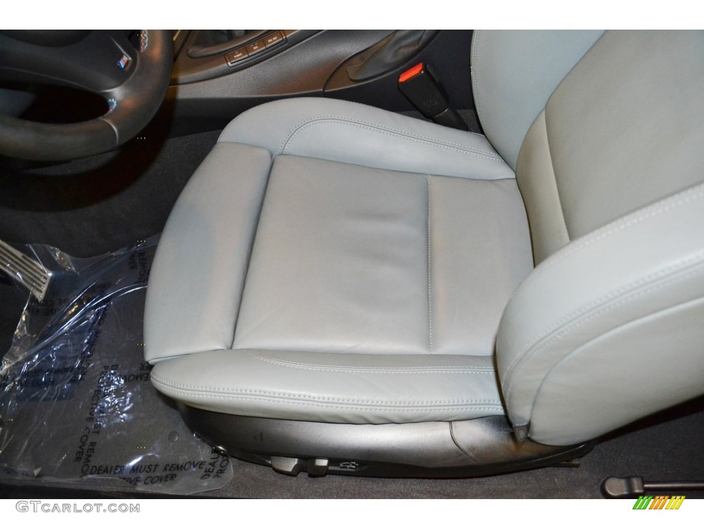 2008 M3 Coupe - Space Grey Metallic / Silver Novillo Leather photo #12