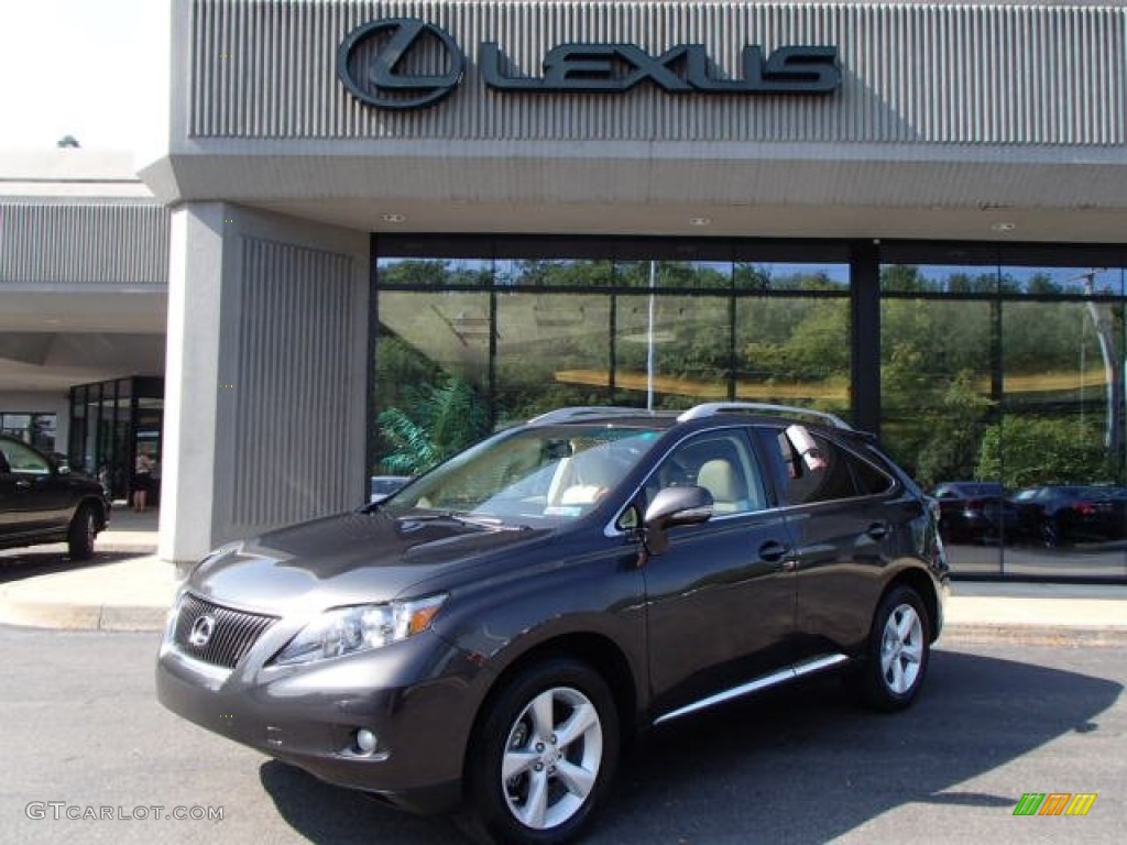2010 RX 350 AWD - Truffle Brown Mica / Parchment/Brown Walnut photo #1