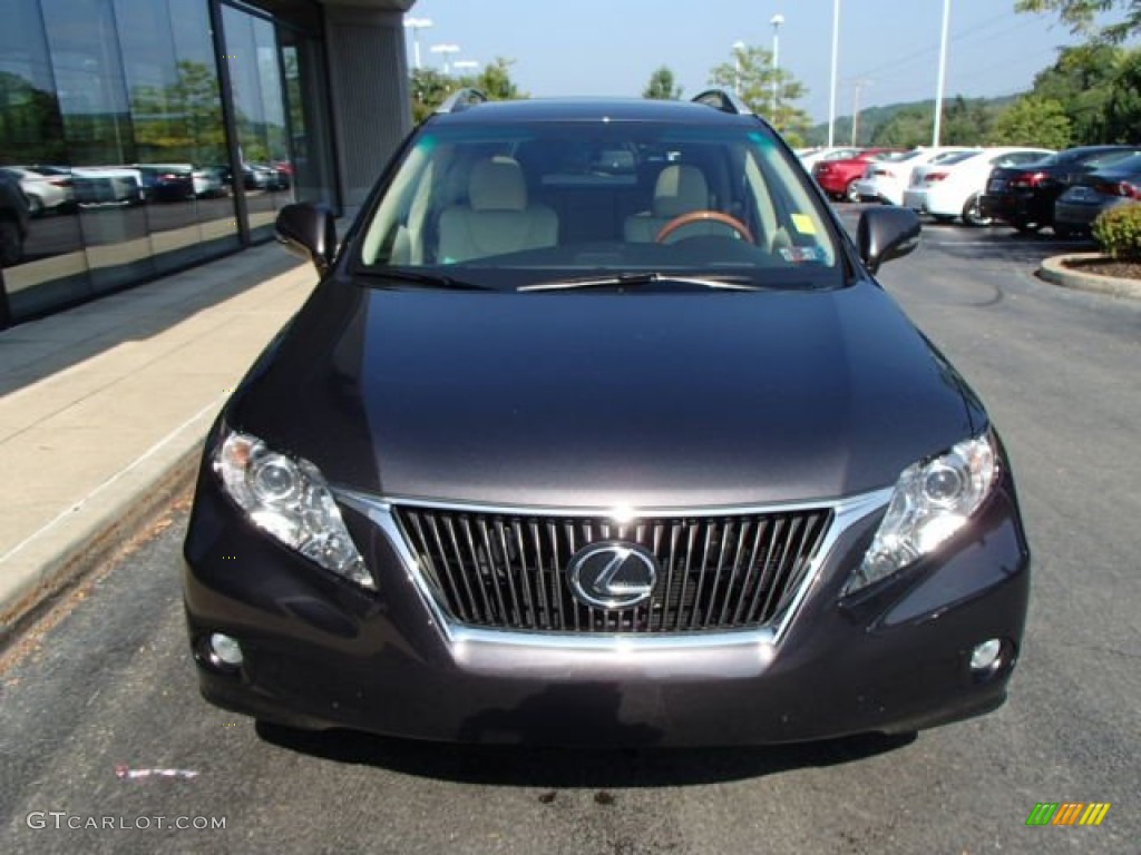 2010 RX 350 AWD - Truffle Brown Mica / Parchment/Brown Walnut photo #3
