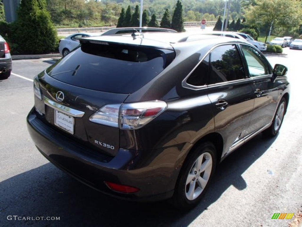 2010 RX 350 AWD - Truffle Brown Mica / Parchment/Brown Walnut photo #5