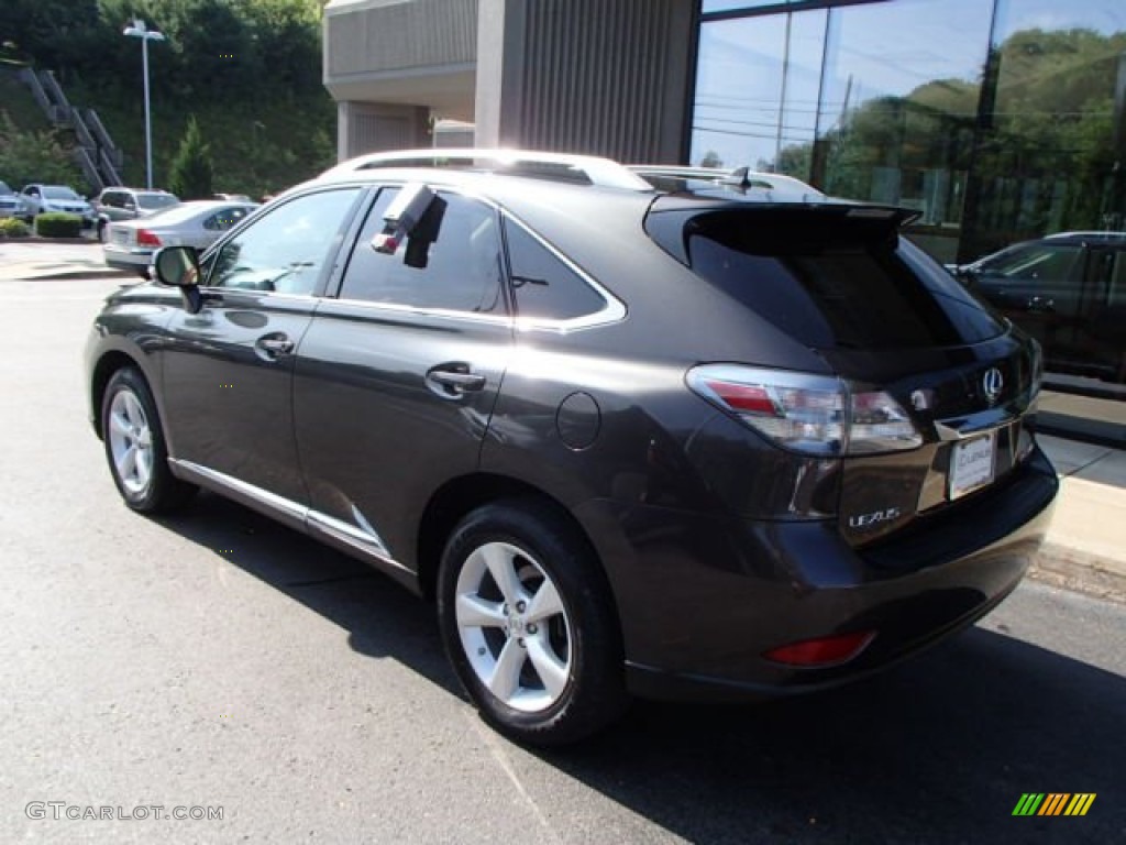 2010 RX 350 AWD - Truffle Brown Mica / Parchment/Brown Walnut photo #7