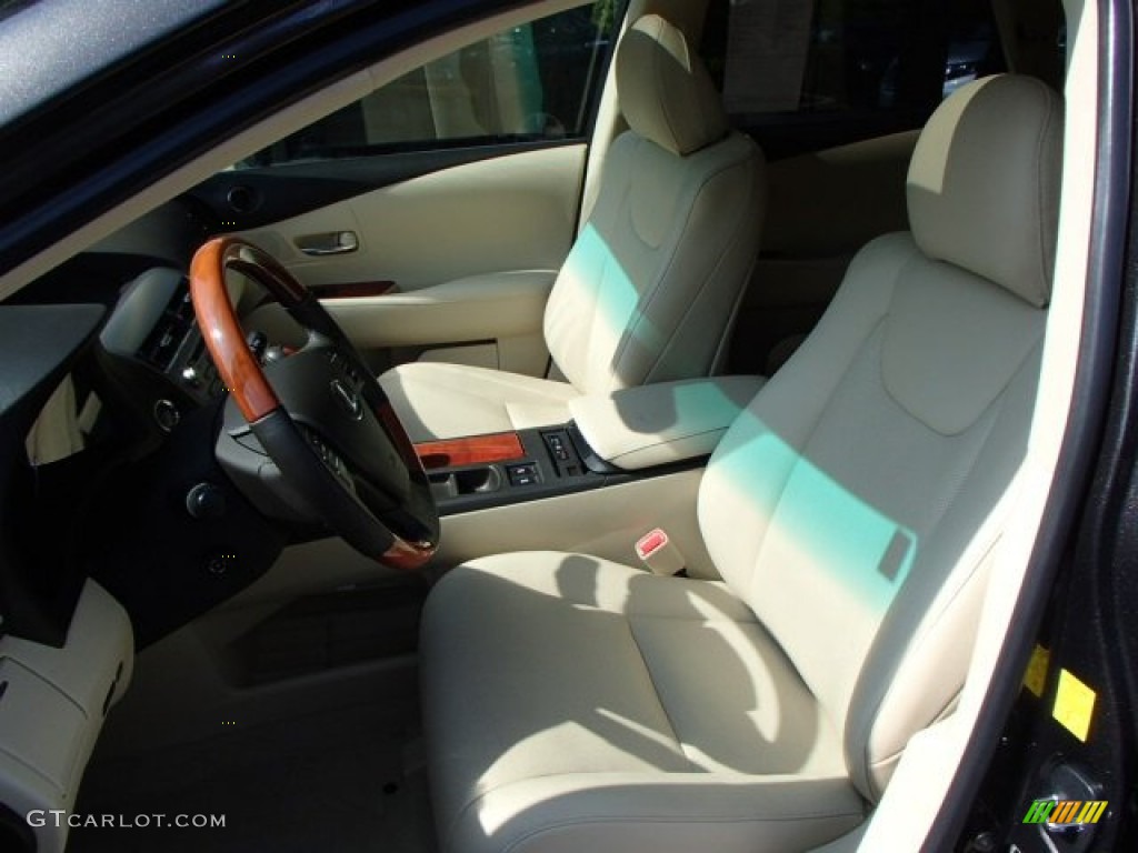 2010 RX 350 AWD - Truffle Brown Mica / Parchment/Brown Walnut photo #9