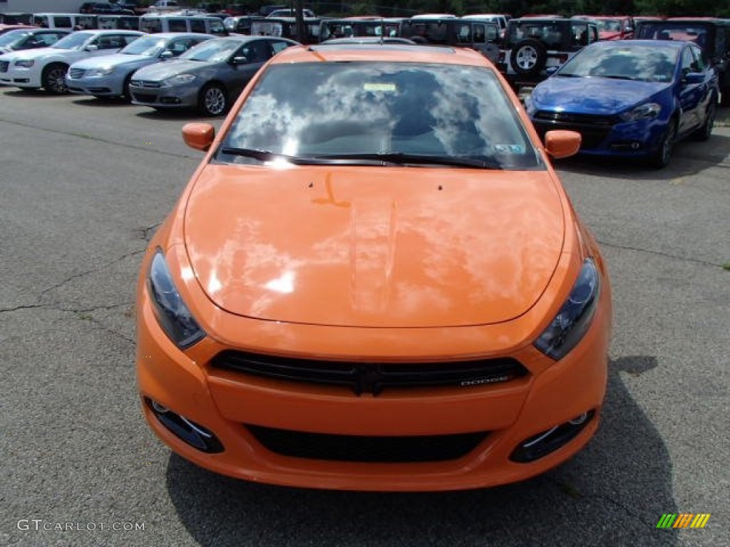 2013 Dart SXT - Header Orange / Black photo #3