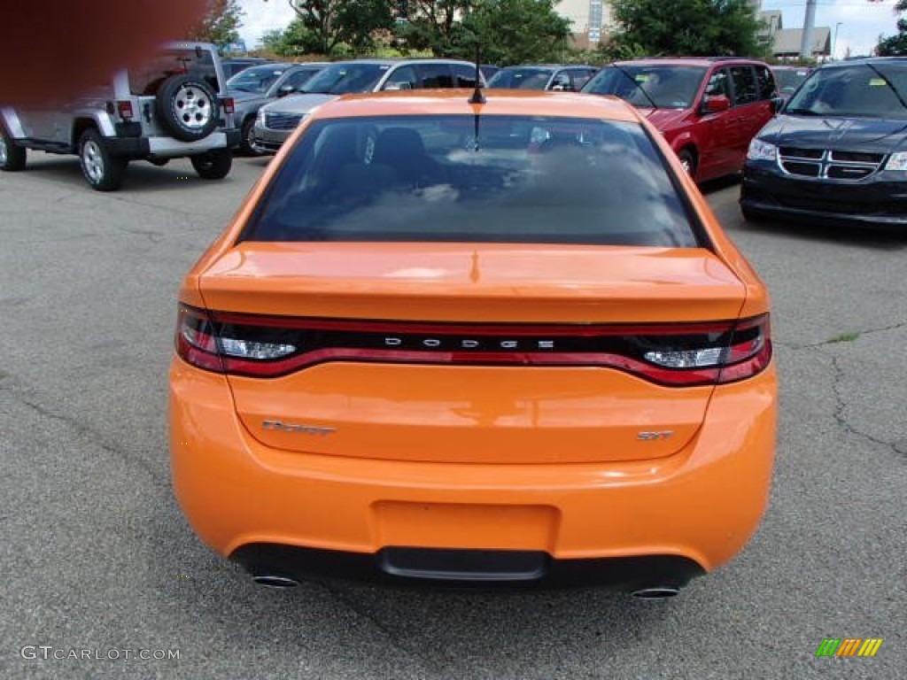 2013 Dart SXT - Header Orange / Black photo #7