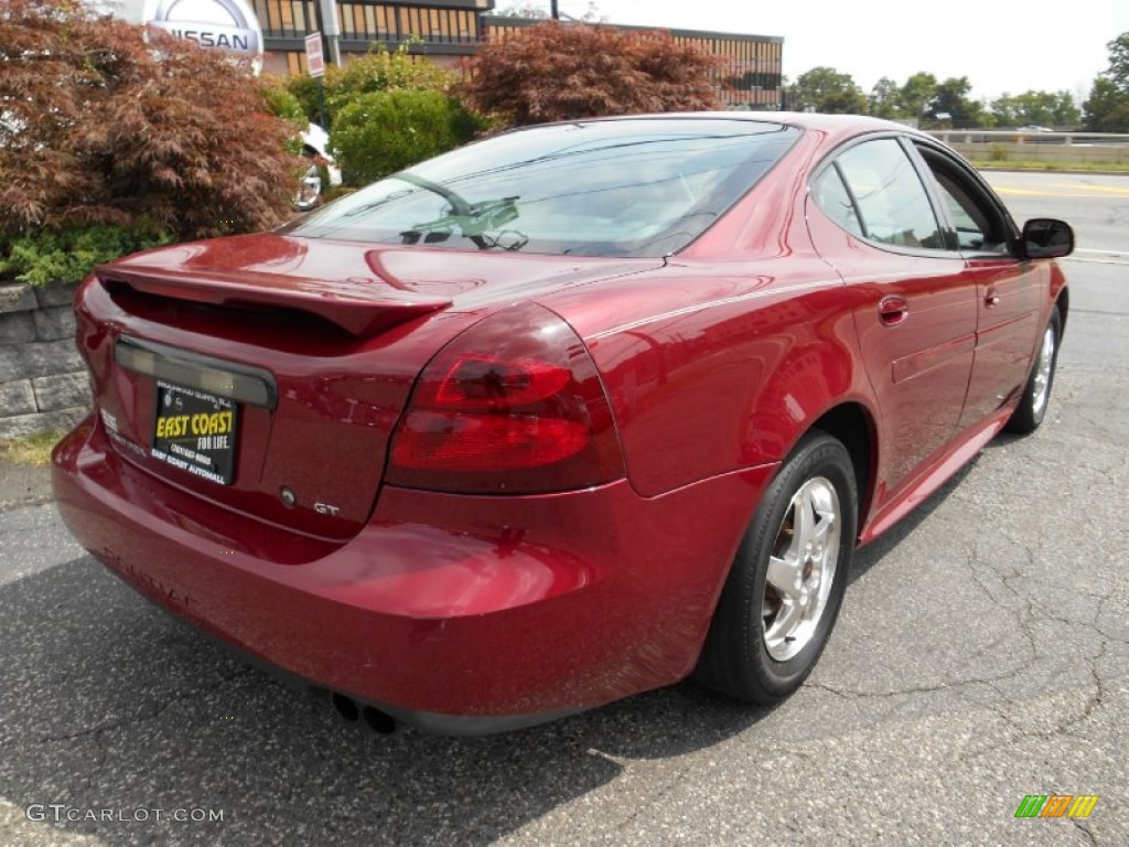 2004 Grand Prix GT Sedan - Sport Red Metallic / Dark Pewter photo #4