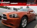 Toxic Orange Pearl 2011 Dodge Charger SE