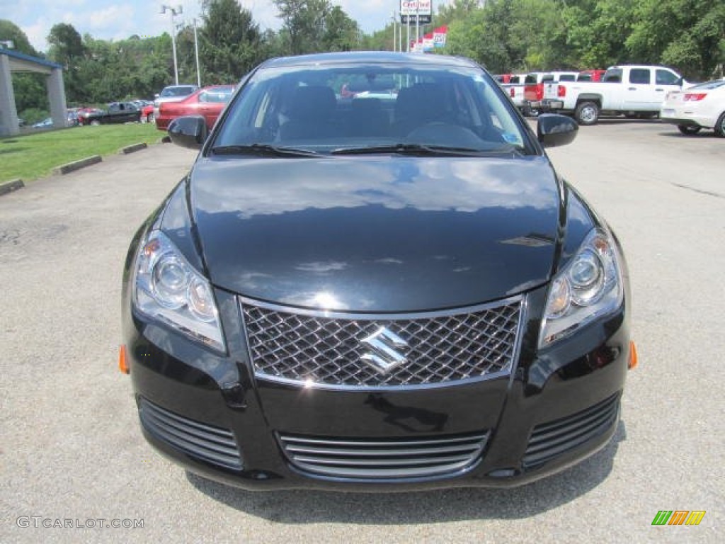 Black Pearl Metallic 2013 Suzuki Kizashi SE AWD Exterior Photo #85205828