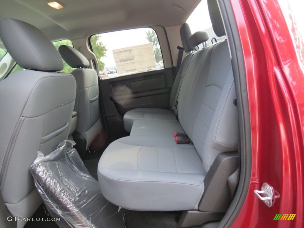 2014 1500 Express Crew Cab - Deep Cherry Red Crystal Pearl / Black/Diesel Gray photo #8