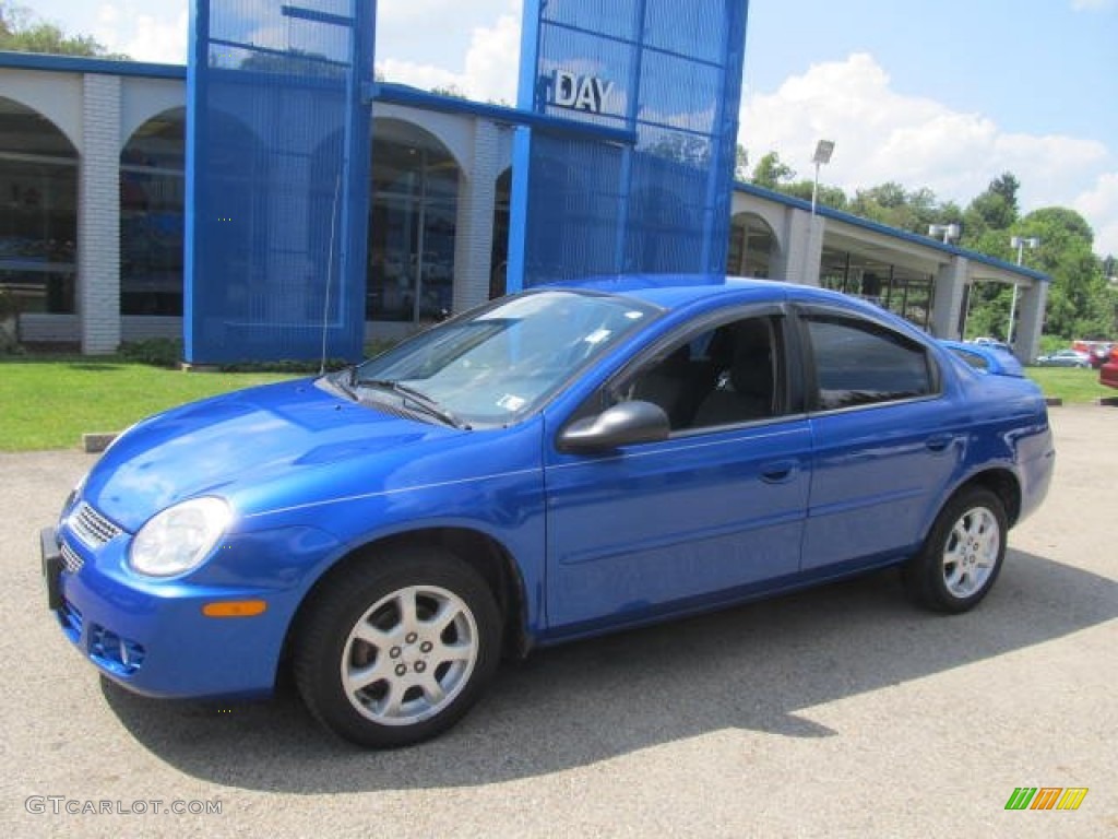 2005 Neon SXT - Electric Blue Pearlcoat / Dark Slate Gray photo #1