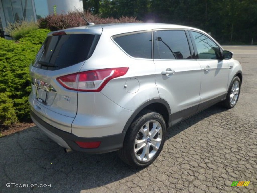 2013 Escape SEL 2.0L EcoBoost 4WD - Ingot Silver Metallic / Charcoal Black photo #7