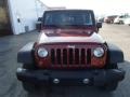 2007 Red Rock Crystal Pearl Jeep Wrangler Unlimited X 4x4  photo #3