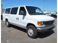 Oxford White 2007 Ford E Series Van E350 Super Duty XLT 15 Passenger