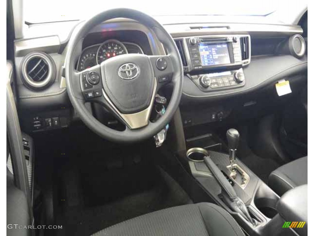 2013 RAV4 XLE - Black / Black photo #6