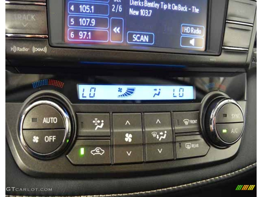 2013 RAV4 XLE - Black / Black photo #21
