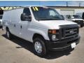 Oxford White 2010 Ford E Series Van E250 Cargo Extended