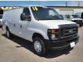 2010 Oxford White Ford E Series Van E250 Cargo Extended  photo #1