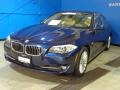 2013 Deep Sea Blue Metallic BMW 5 Series 535i xDrive Sedan  photo #3