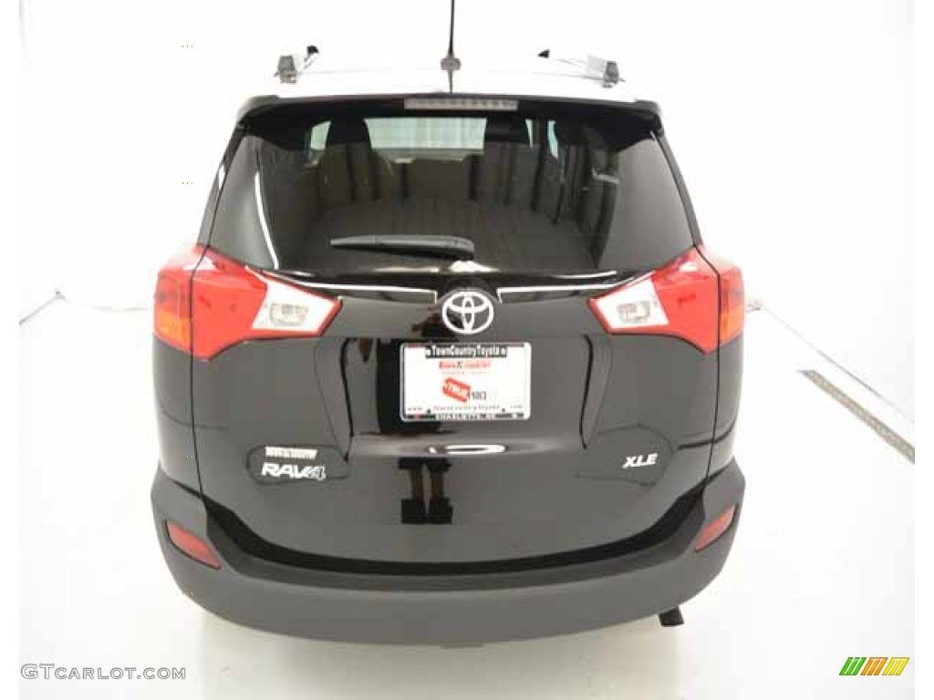 2013 RAV4 XLE - Black / Black photo #37