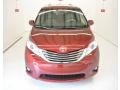 2013 Salsa Red Pearl Toyota Sienna XLE  photo #2