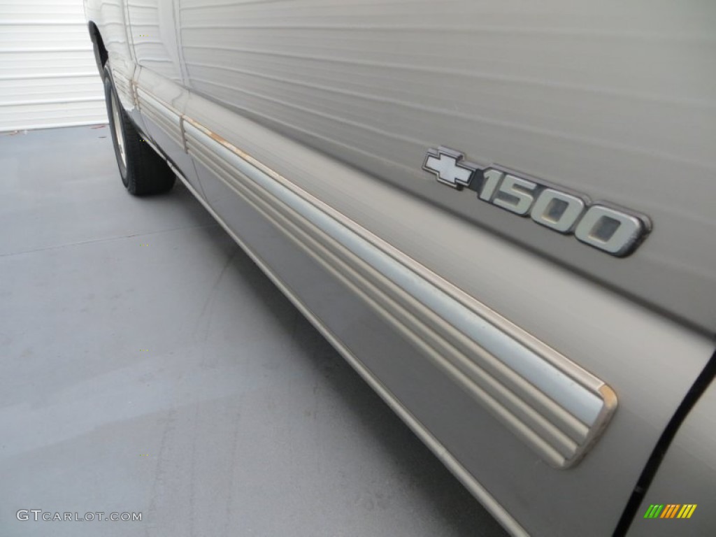 2000 Silverado 1500 LS Extended Cab - Light Pewter Metallic / Graphite photo #15